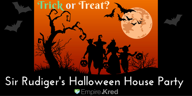Join Sir Rudiger for 24 hours of fun, contests, trick or treating, missions, and a huge party in the treehouse.