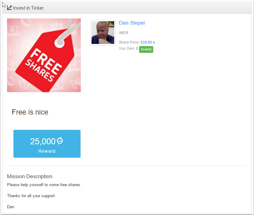 The Investment Mission